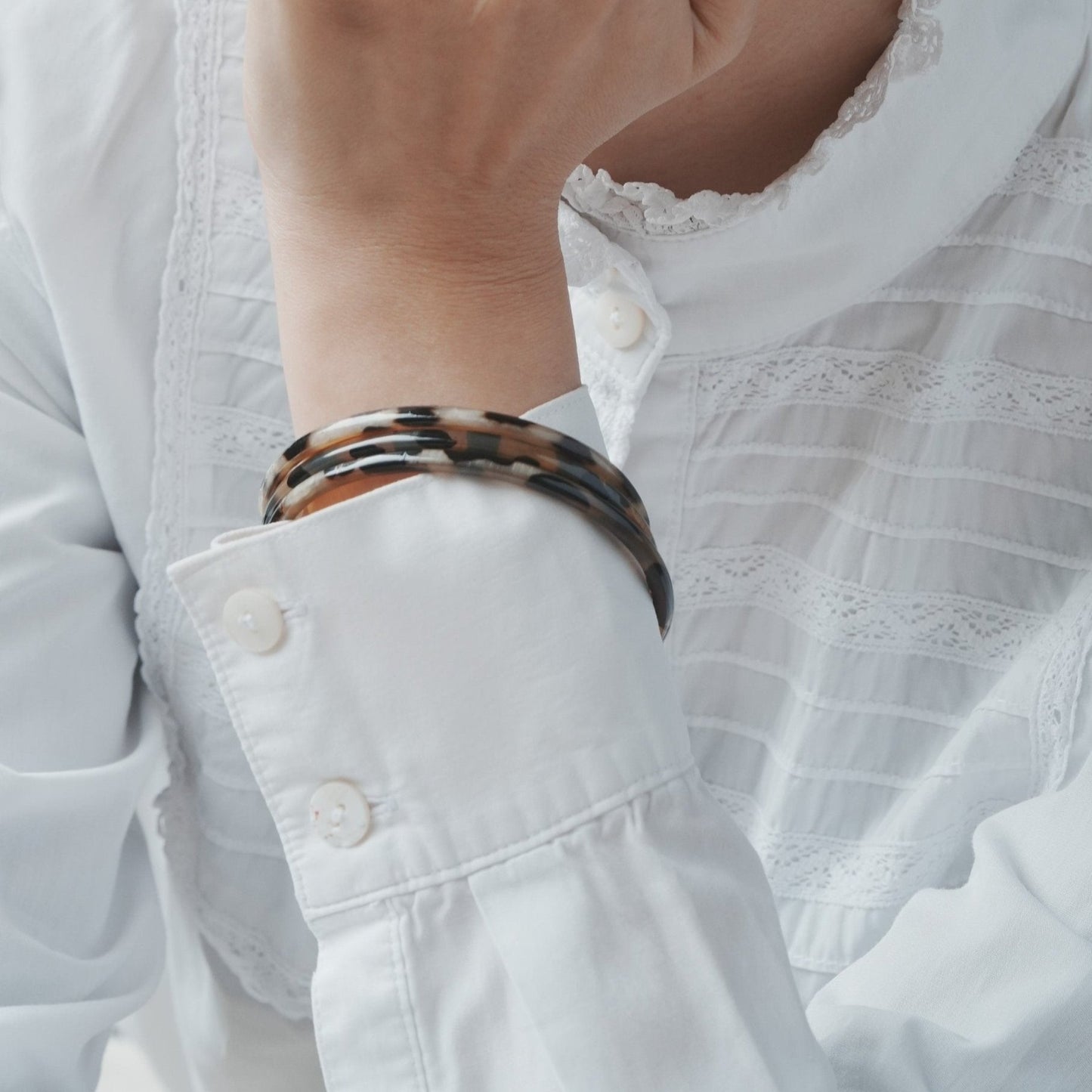 Slim Circle Bangle（３本set）