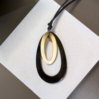 Pendant W Oval Hoop